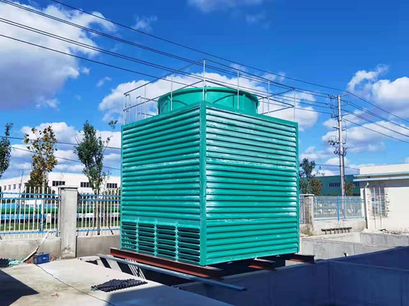 Square counter flow cooling tower