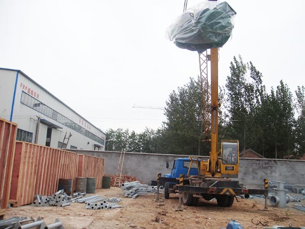 Outlet cooling tower