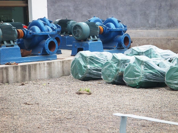 Outlet cooling tower