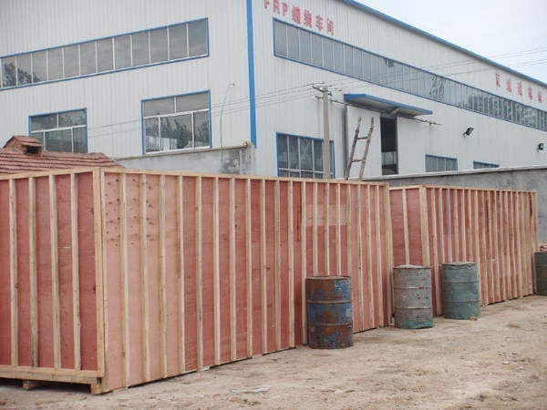 Outlet cooling tower