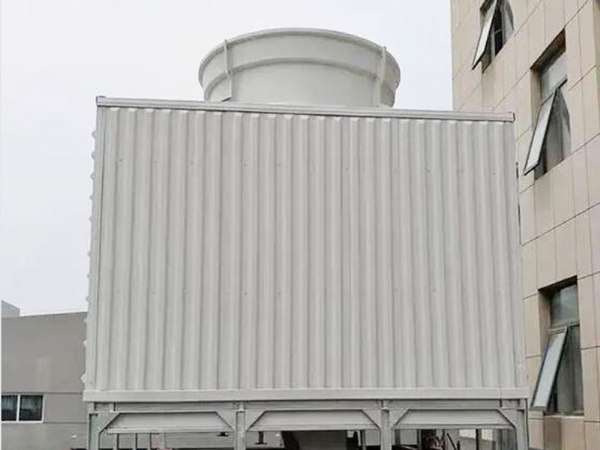 Square cross flow cooling tower