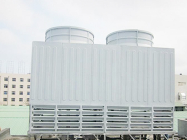 Square cross flow cooling tower