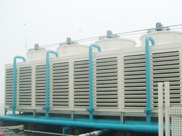 Square cross flow cooling tower